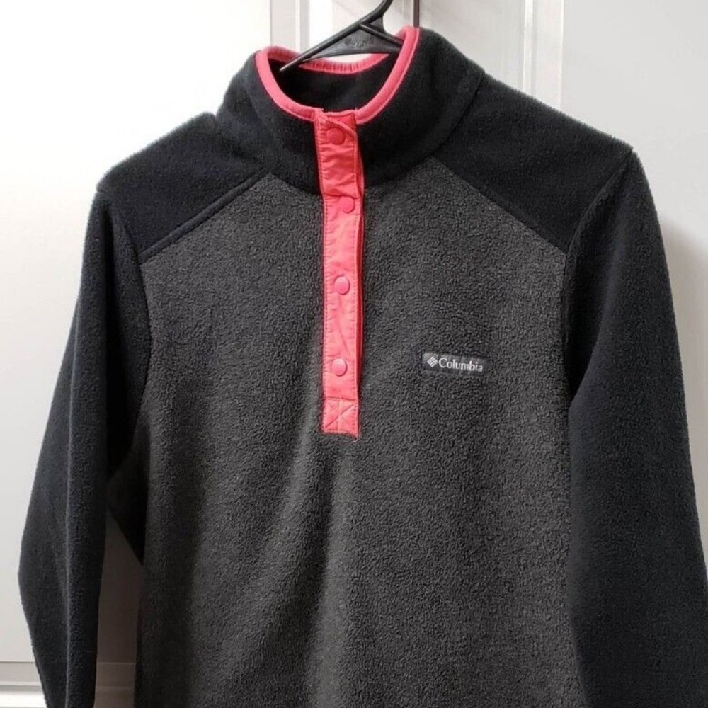 Columbia Girls Fleece Size: Medium 1/4 Snap